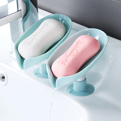 Soap holder with suction cup