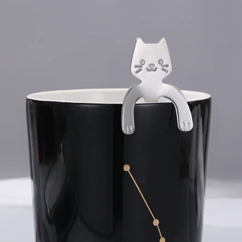 Cat-shaped Coffee Spoon