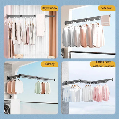 Drying of applied clothes